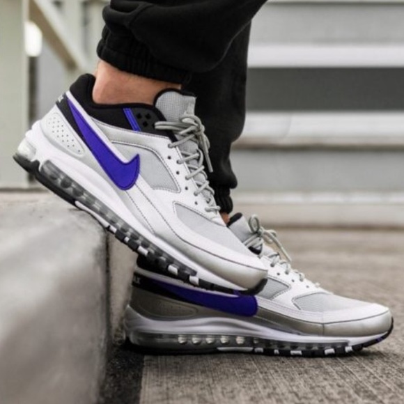 Nike Air Max 97/BW Metallic Silver Persian Violet Nike Air Max 97/BW Metallic Silver Persian Violet